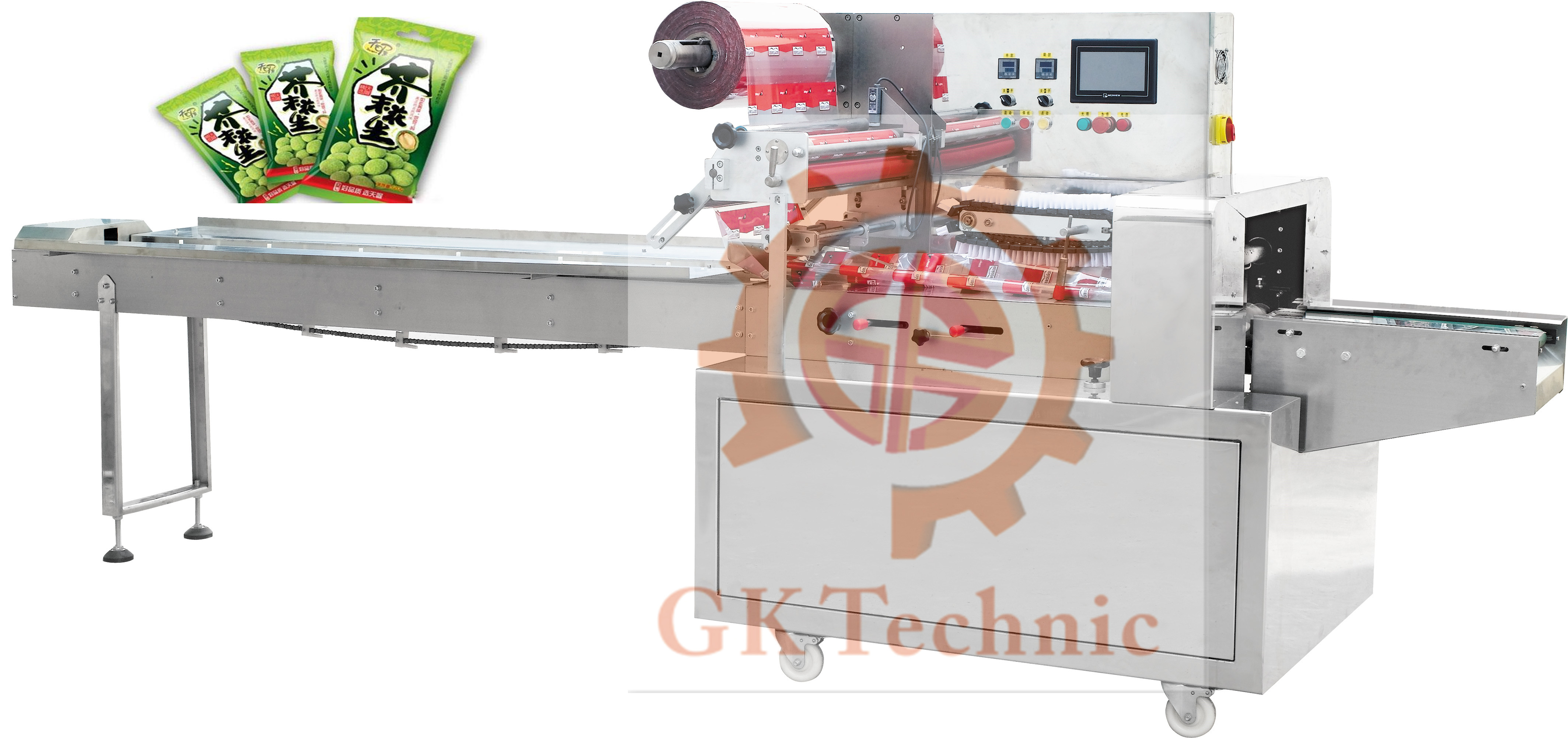 廣科河粉包裝機(jī)包裝速度快自動上料